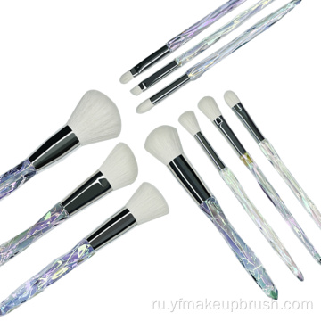 Crystal Bling Professional Makeup Brush Set Private Label